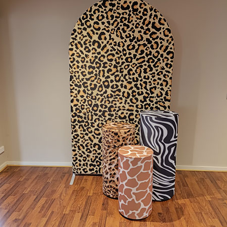 Leopard Jungle Prints Party Package Hire FROM