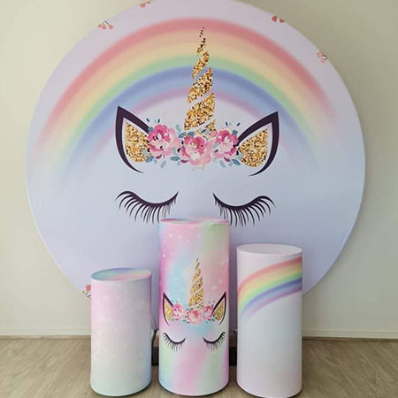 Unicorn Rainbow Party Package Hire FROM