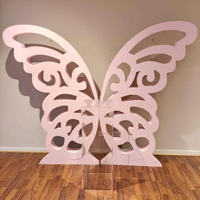 Beautiful Clear Butterfly Package Party Hire